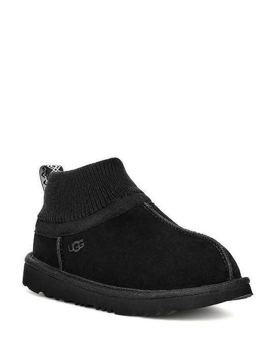 Classic Ultra Suede Kids Boots Black