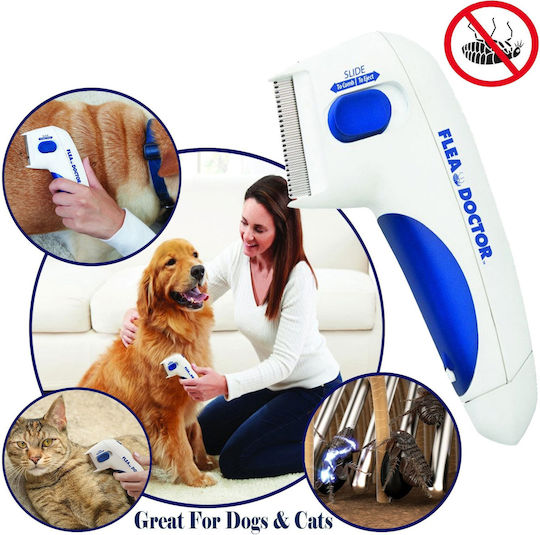 Add Doctor Electric Comb for Misc Hair Lengths for Flea Removal