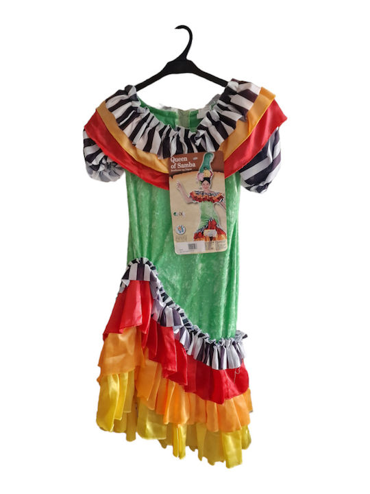 Kinder Karnevalskostüm Queen Samba