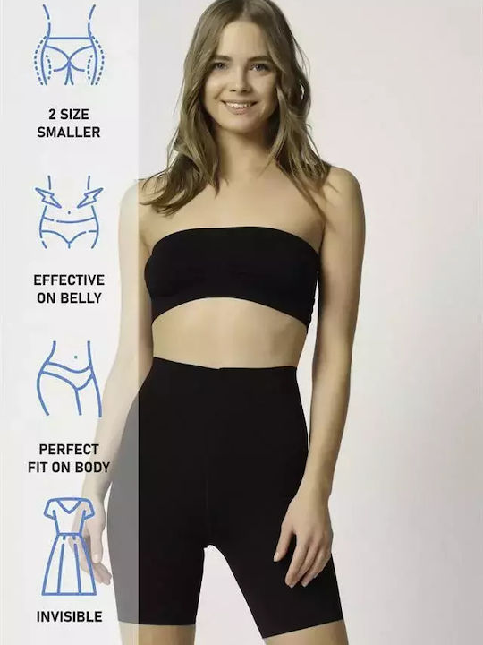 Magic Intimates Boxer Σύσφιξης Χωρίς Ραφές Μαύρος