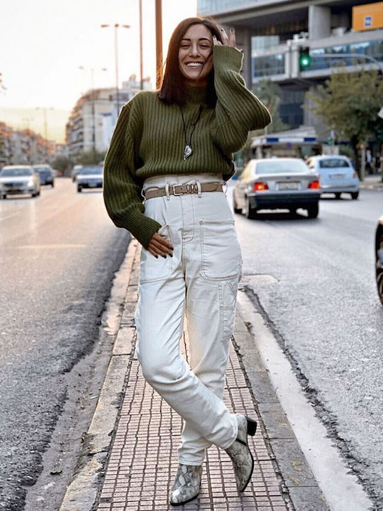 Дамско Текстил Панталон Beige