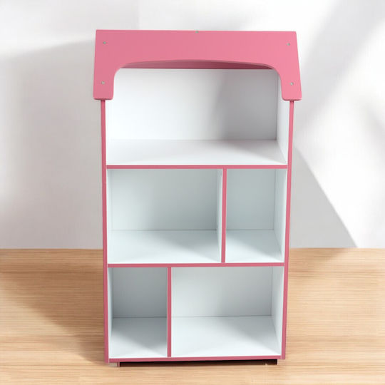 Bibliotecă pardoseală Lemn Roz 54x27x91.5cm