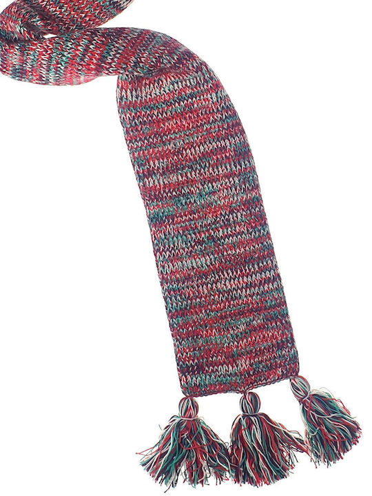 Kids Knitted Scarf Multicolour