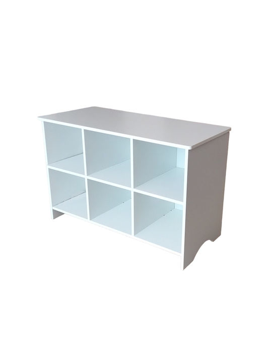Система за съхранение на играчки Сив 79x36x51см 1бр