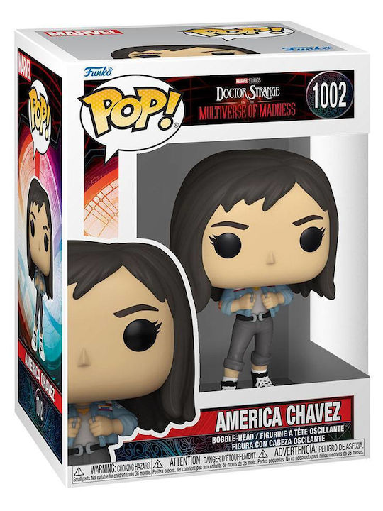 Funko Pop! Marvel: America Chavez Bobble-Head