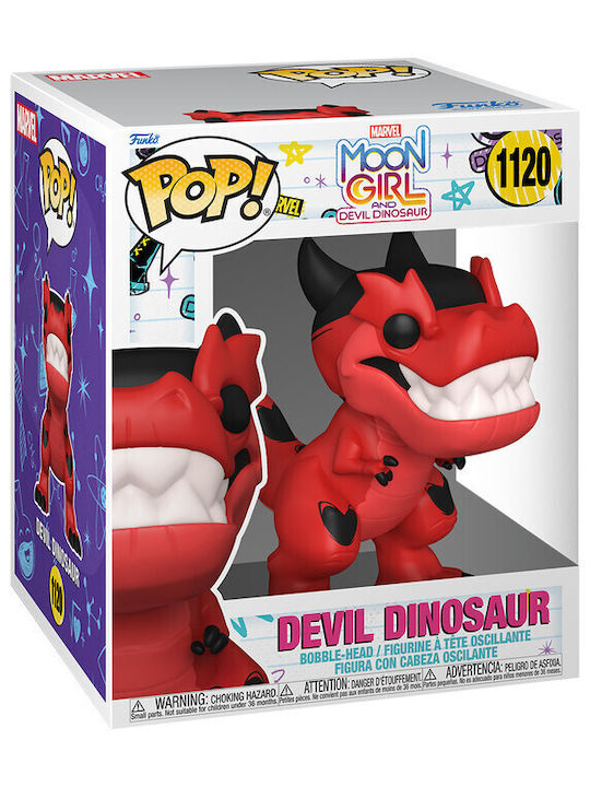 Funko Pop! Marvel: Devil Dinosaur Bobble-Head & Oversized (15cm)