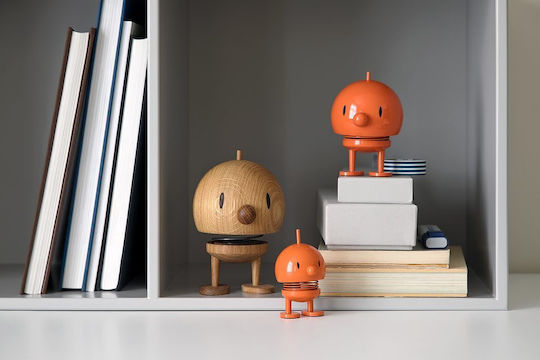 Figurină Decorativă Hoptimist Bumble Abs Mică Portocalie
