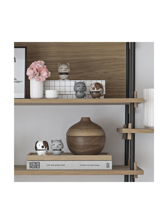 Hoptimist Katze Dekorative Figur Abs Latte