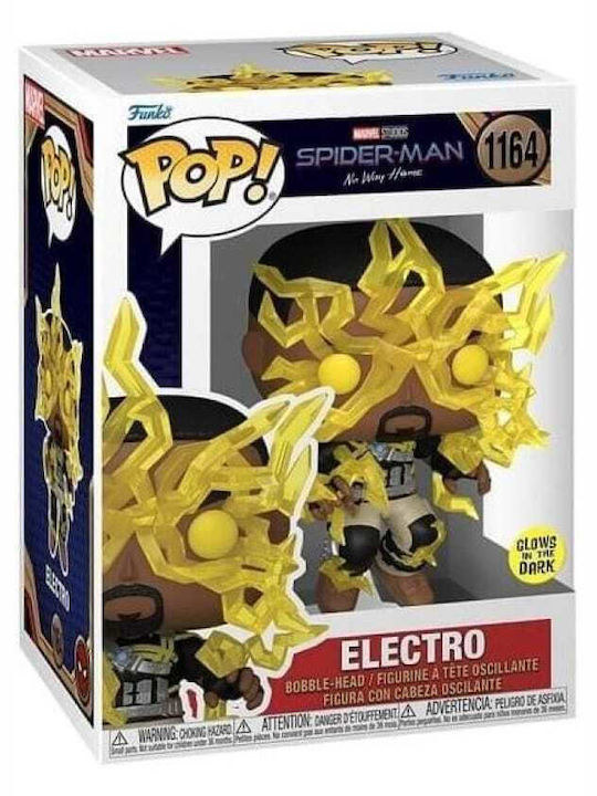 Funko Pop! Marvel: Electro Bobble-Head & Glows in the Dark Special Edition