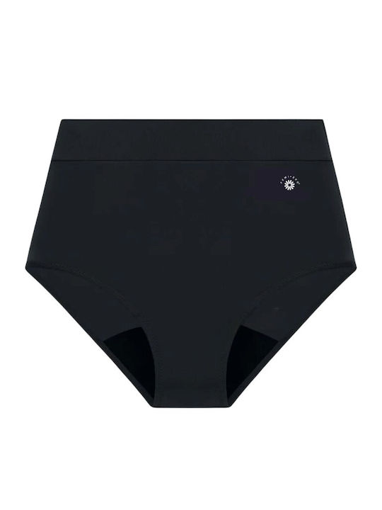 Women's Period Slip Black