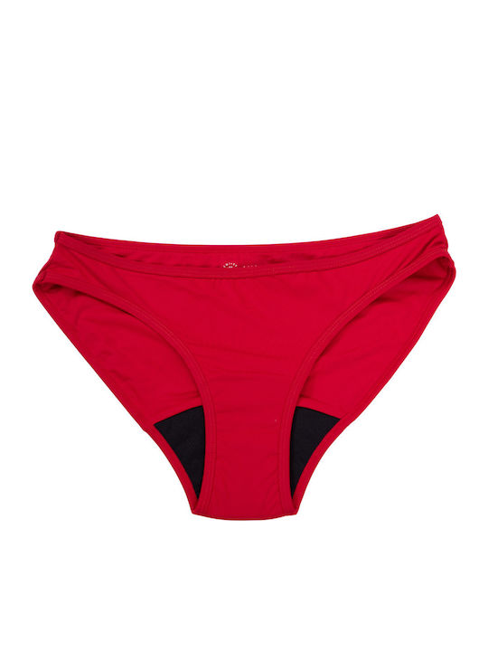 Chiloți Pentru Femei Slip Menstrual Roșii
