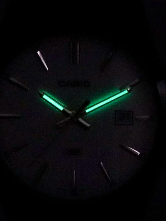 Casio Ceasuri Bărbați 42mm Mecanism cu Baterie cu Brățară din Metal Neagră