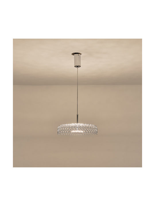Eurolamp Lustră Galben Miere 30x30x290cm.
