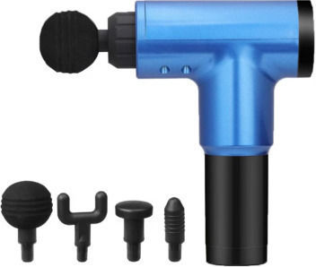Fascial Arme de masaj pentru picioare & corp împotriva celulitei cu vibrație Albastru