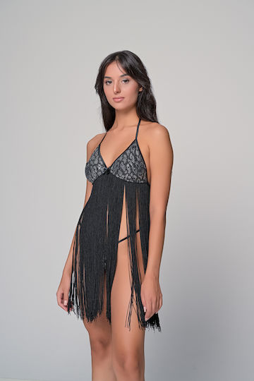 Milena by Paris Sexy Σετ Εσωρούχων Μαύρο