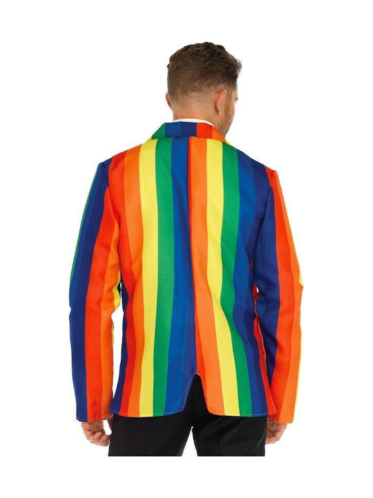 Leg Avenue Blazer + Krawatte Regenbogen