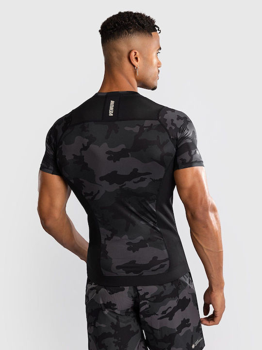 Venum G-fit Short Sleeve Shirt VENUM-05007-543 for Jiu-Jitsu / MMA Black