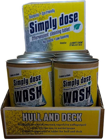 Matt Chem Simply Wash Hull Deck Cleaner 5pcs