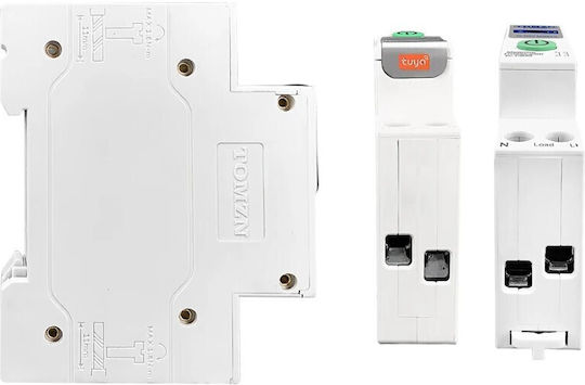 Tuya Elektrische Schaltpaneel-Druckknopfschalter WiFi 63A
