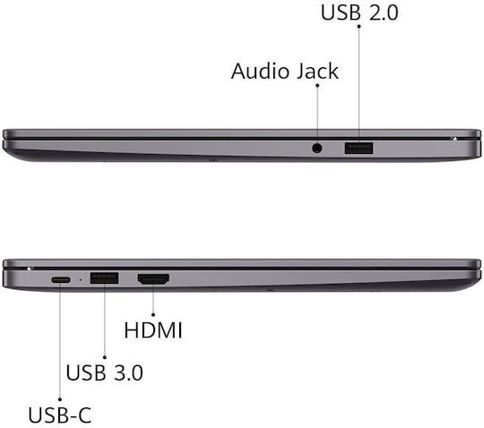 Huawei MateBook 14 2020 Refurbished Grade A 14" (Core i5-10210U/8GB/128GB SSD/W10 Home)