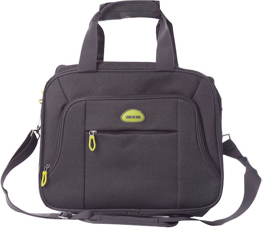 Lamonza Eagle Geantă de voiaj 15.02lt Gri Textil L37xW14xH29cm