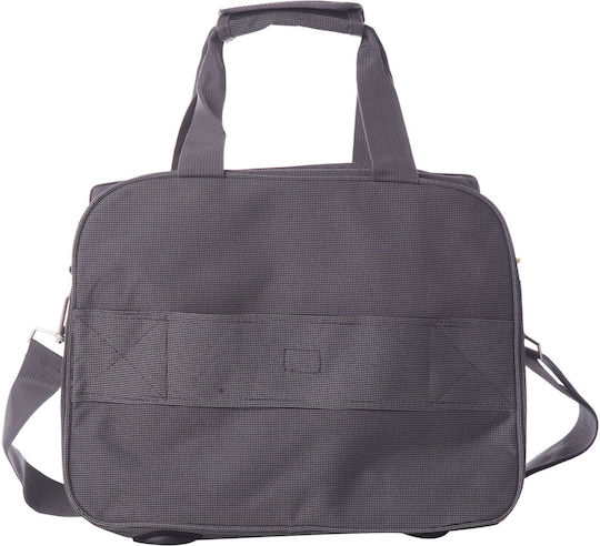 Lamonza Trip Geantă de voiaj Înapoi 15lt Gri Textil L37xW14xH29cm