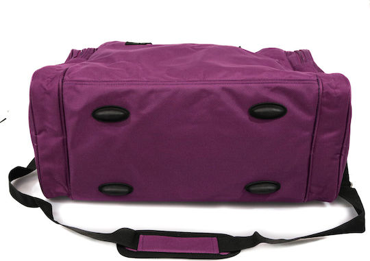 Lamonza Toro Reisetasche Lila Stoff L50xB23xH29cm