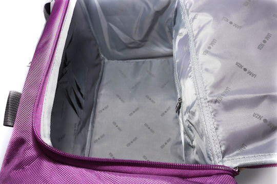 Lamonza Toro Reisetasche Lila Stoff L50xB23xH29cm