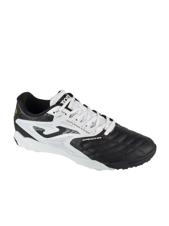 Joma Cancha TF Low Football Shoes with Molded Cleats Black