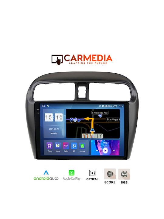 Carmedia Car-Audiosystem für Mitsubishi Raumstern 2013-2020 (Bluetooth/USB/AUX/WiFi/GPS) mit Touchscreen 9.5"