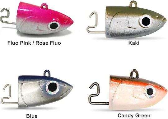 Fiiish Black Minnow Jighead No4 140mm Bm1202 Candy Green 60 Units Deep