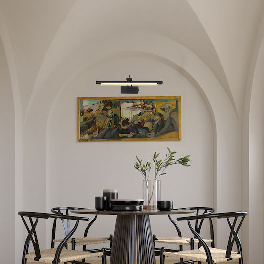 Braytron Leuchte Wand mit Integrierter LED und Einstellbares Weißes Licht Gold 40x40cm