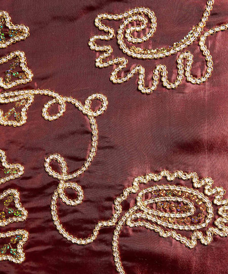 Silk Fashion Ранер 7710 Бордо 50x210 см Silk Fashion Ранер 7710 Бордо 50x210 см