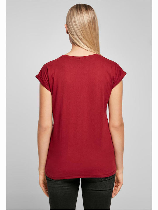 Дамски Спортен T-shirt Бордо