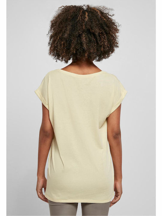 Women's Athletic T-shirt Soft Yellow