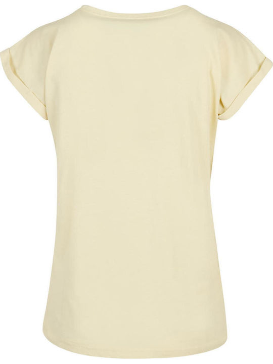 Women's Athletic T-shirt Soft Yellow