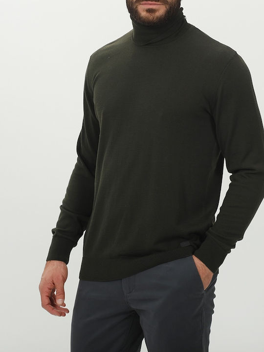 Long Sleeve Khaki Sweater