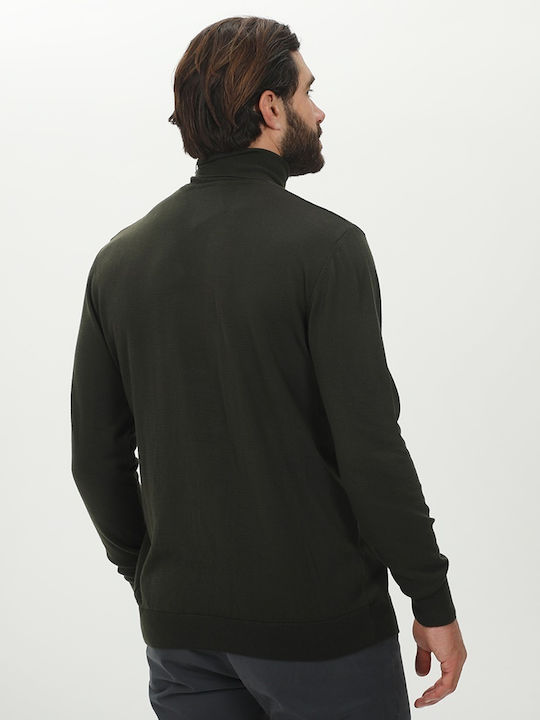 Long Sleeve Khaki Sweater