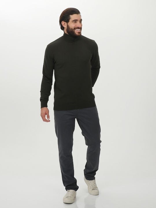 Long Sleeve Khaki Sweater