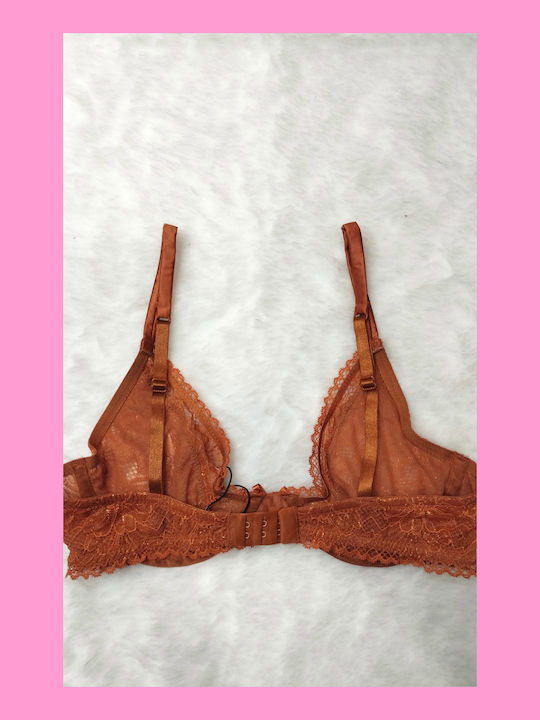 Lida Triangle Triangle Bra Underwire Orange