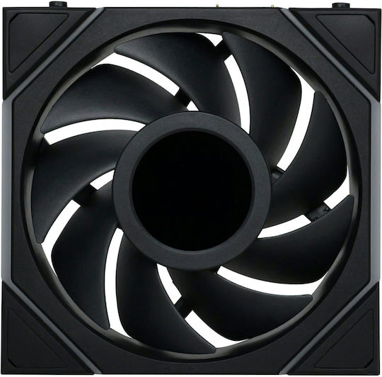 Lian Li UNI FAN TL-LCD Wireless Ventilator Carcasă 120mm (1900rpm / 62cfm) cu Iluminare ARGB
