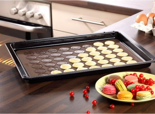 Quasar Co. Pastry Set 27 Macaron Sheet 48 Macaron Sheet Silicone Decorating Mold Silicone Brown-purple