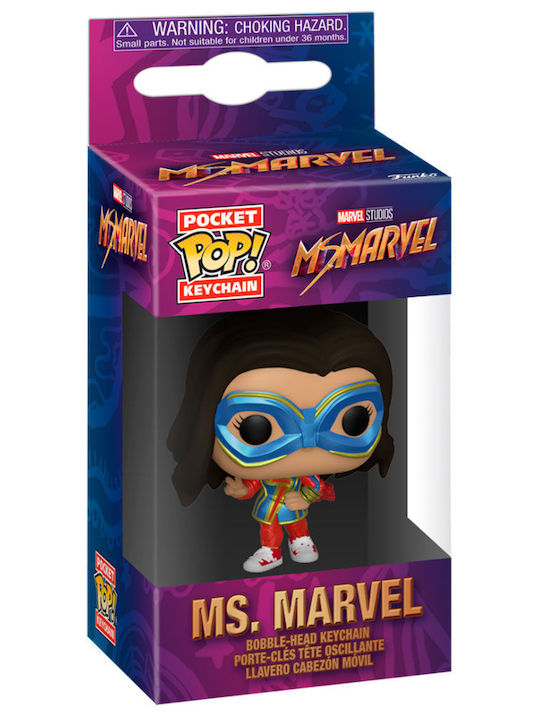 Funko Pocket Pop! Keychain Marvel: Ms. Marvel Bobble-Head