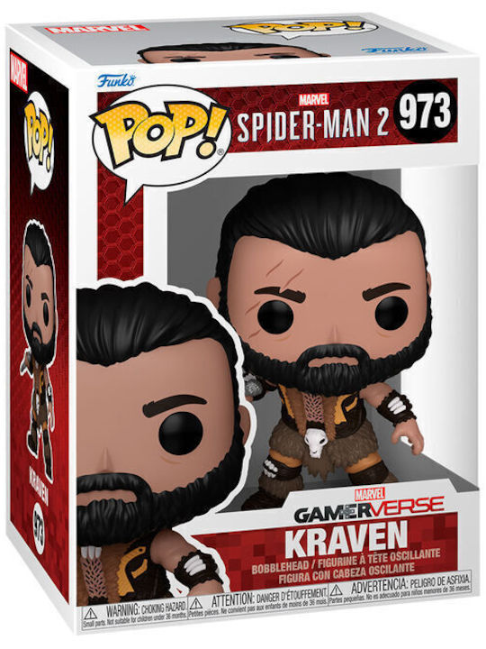 Funko Pop! Marvel: Kraven Gamerverse Bobble-Head Funko Pop! Marvel: Kraven Gamerverse Bobble-Head