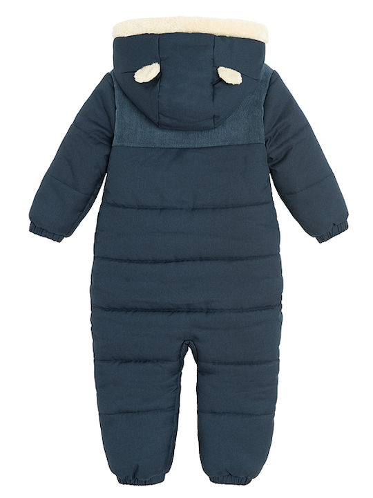 Cool Club Baby Bodysuit for Going Out Long-Sleeved Blue