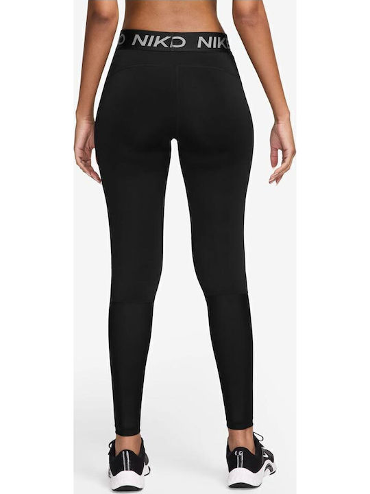 Dri-Fit Pro Training Γυναικείο Μακρύ Κολάν Μαύρο