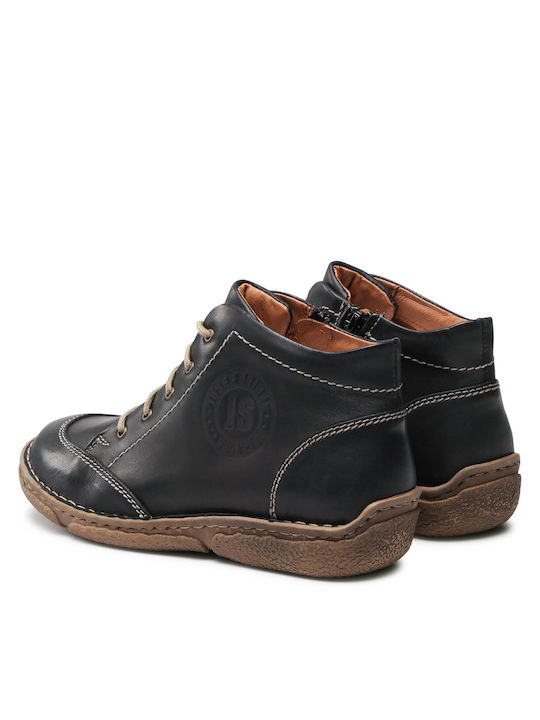 Stiefeletten Damen Schwarz