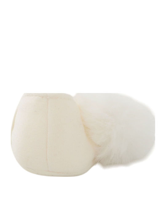Monnalisa Baby Ballerinas White