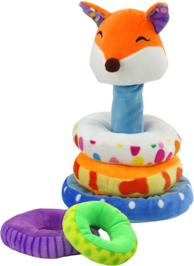 Lean Toys Παιχνίδι Πυραμίδα Fox για 18+ Μηνών
