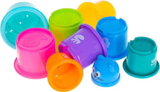 Pyramid Toy Educational Number Tower Cups for 6++ Months